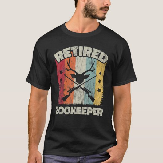 Retirement Retired Zookeeper T-shirt (Voorkant)