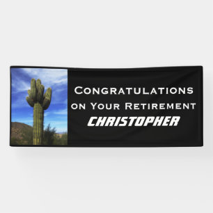 Retirement Saguaro Cactus Arizona Jumbo Spandoek