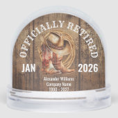 Retirement Sneeuwbol (Achterkant)