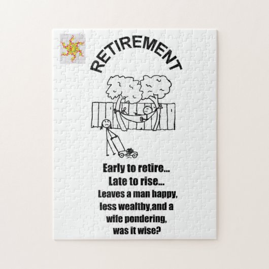 RETIRETIESPUZZLE LEGPUZZEL (Verticaal)
