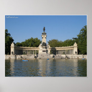Retiro Park Madrid Poster