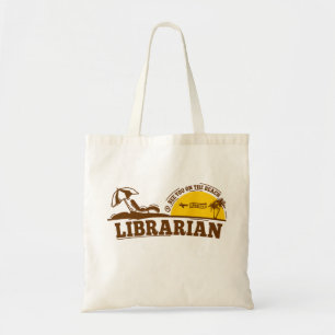 Retiting bibliothecarissen tote bag