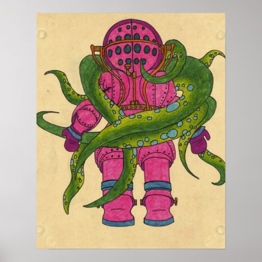 Retnale overeenkomst afdrukken poster (Voorkant)