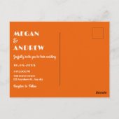 Reto trouwfoto briefkaart (Achterkant)