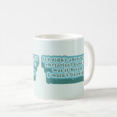 Retorische vragen Grappige grammatica Koffiemok (Voorkant rechts)