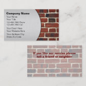 Retouche des cartes de visite (Devant / Derrière)