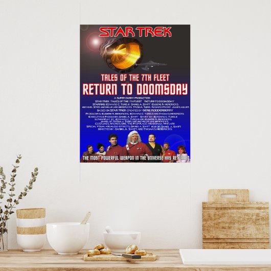 Retour à Doomsday - Poster (Cuisine)
