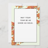 Retour À La Carte De Voeux À L'École (Dos)