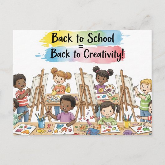 Retour à la carte postale de l'école (Devant)