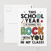 Retour à la carte postale Encouragement scolaire (Devant / Derrière)