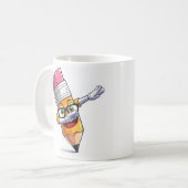 Retour à la tasse de l'école Drôle café Mug cadeau (Devant gauche)