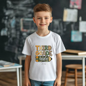 Retour à l'école 3e année Dude Camo Boy T-shirt