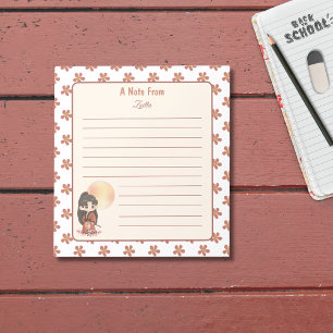 Retour à l'école Anime Kawaii Bloc-notes
