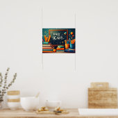 Retour à l'école Bienvenue aux enseignants Tableau (Cuisine)