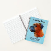 Retour à l'école Boxer carnet (Intérieur)