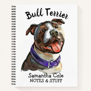 Retour à l'école Bull Terrier Carnet