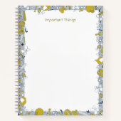 Retour à l'école | Cahier à reliure spirale pour e (Devant)