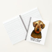 Retour à l'école carnet Airedale Terrier (Intérieur)