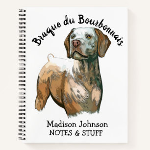 Retour à l'école carnet Braque du Bourbonnais