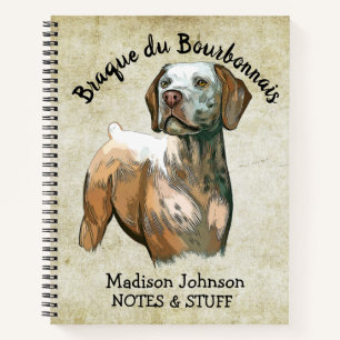 Retour à l'école carnet Braque du Bourbonnais