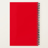 Retour à l'école Carnet de nom personnalisé (Verso)