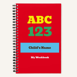 Retour à l'école Carnet de nom personnalisé