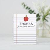 Retour à l'école Carte de cookie intelligente pour (Debout devant)