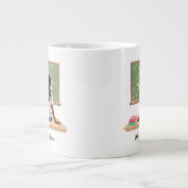 Retour à l'école Chalkboard enseignant Mug Curly B (Devant)