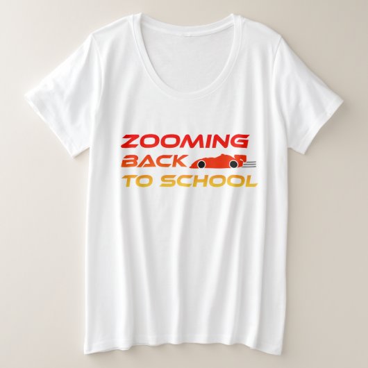 Retour à l'école en trombe (Design devant)