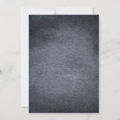 Retour à l'école fin de l'été Fête Invitation (Dos)