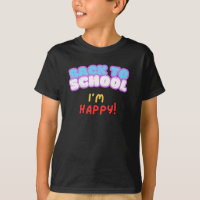 Retour à l'école Je suis heureux T-shirt