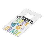 Retour à l'école Je suis prêt à rocher Dino 6e ann (Devant Angle)