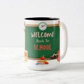 Retour à l'école Mug (Devant droit)