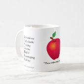 Retour à l'école Mugs des enseignants (Devant gauche)