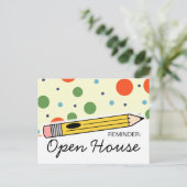 Retour À L'École Open House / Carte Postale D'Orie (Debout devant)