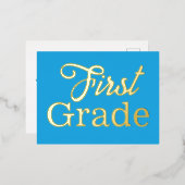 Retour à l'école primaire Accueil Carte postale (Recto/Verso)