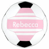 retour à l'école rayures roses personnalisables (Devant)