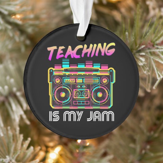 Retour à l'école Rétro Enseigner est mon truc 80s (Arbre)