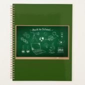 Retour à l'école Science Chalkboard Éducation (Devant)