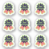 Retour à l'école Stickers "Bien fait" (Devant)