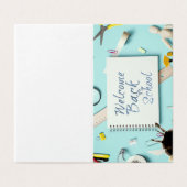 Retour à l'école – Style cahier créatif (Outside Unfolded)