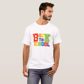 retour à l'école t-shirt design (Devant entier)