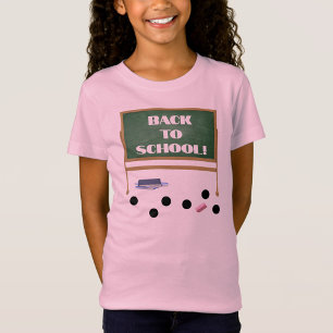 Retour à l'école T-shirt fille