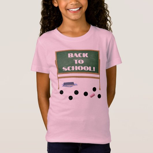 Retour à l'école T-shirt fille