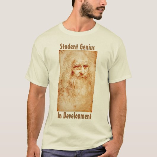 RETOUR À L'ÉCOLE T-SHIRTS - DA VINCI - ÉTUDIANTS (Devant)