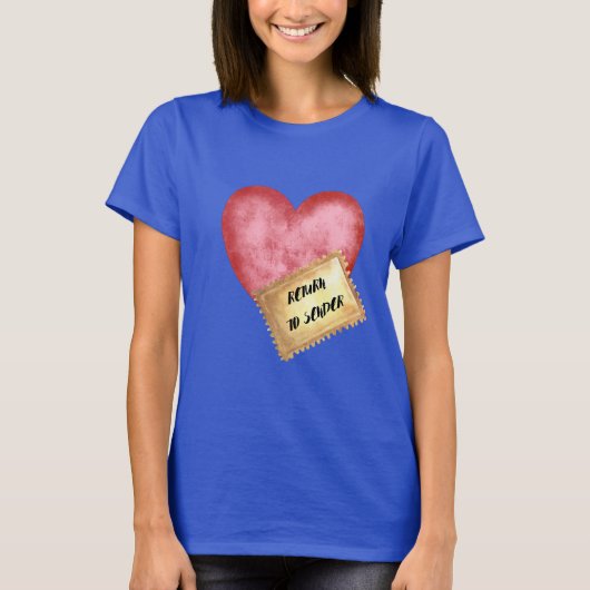 Retour à T-shirt de l'expéditeur (Devant)