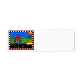 Retour Au Étiquette de adresse De L'École (Devant)