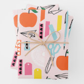 Retour au papier d'emballage scolaire (En situation)