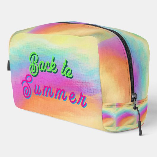 Retour au sac de toilette d'été (Coin droit)