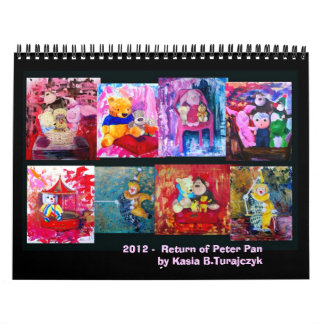 Retour de 2012 calendriers de Peter Pan